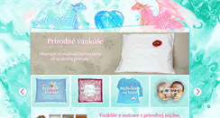 Desktop Screenshot of prirodnevankuse.peruno.sk