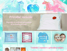 Tablet Screenshot of prirodnevankuse.peruno.sk
