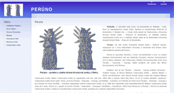 Desktop Screenshot of peruno.sk