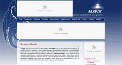 Desktop Screenshot of jaspis.peruno.sk