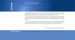 Desktop Screenshot of akvamarin.peruno.sk